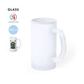 Jarra de Cristal Mate 500 ml Personalizada | Hayvafamily