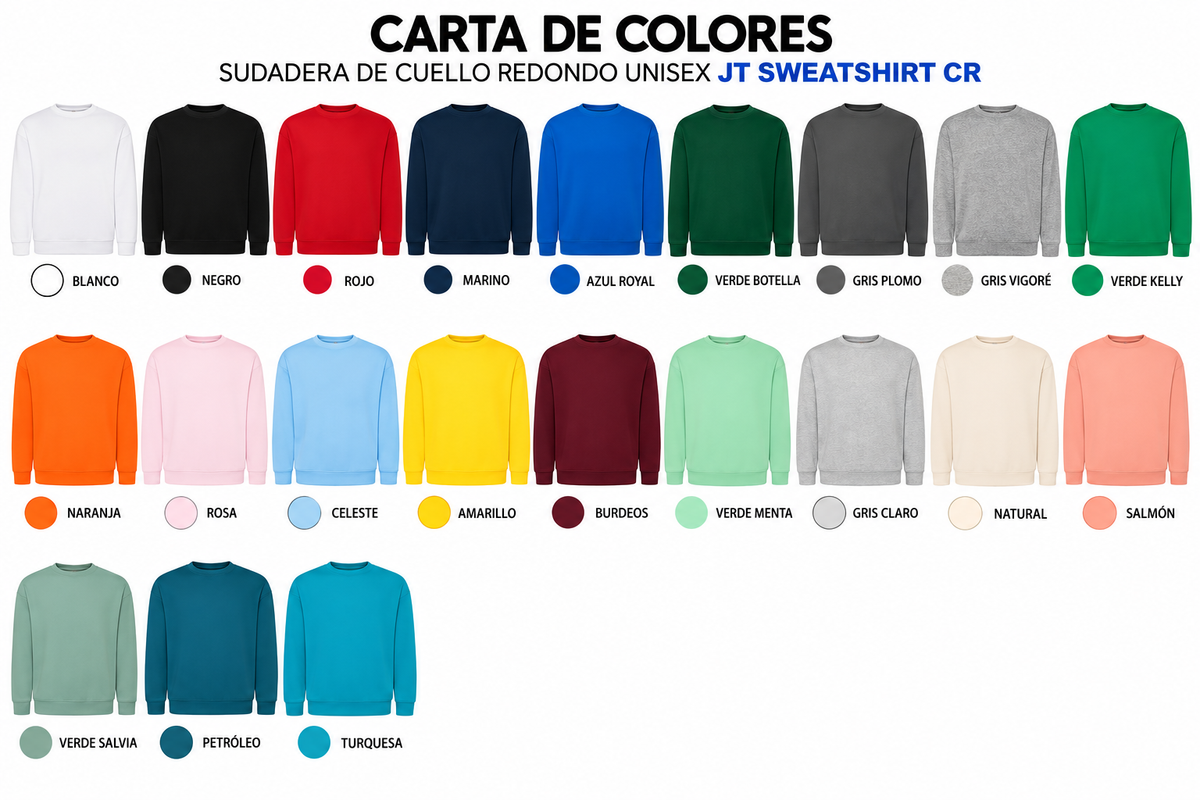 Sudadera Unisex Cuello Redondo Personalizada | Hayvafamily