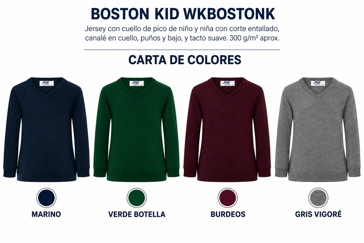 Jersey Infantil de Pico Boston Kid WKBOSTONK