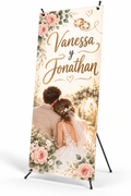 X-Banner Personalizado para Bodas, Comuniones y Eventos