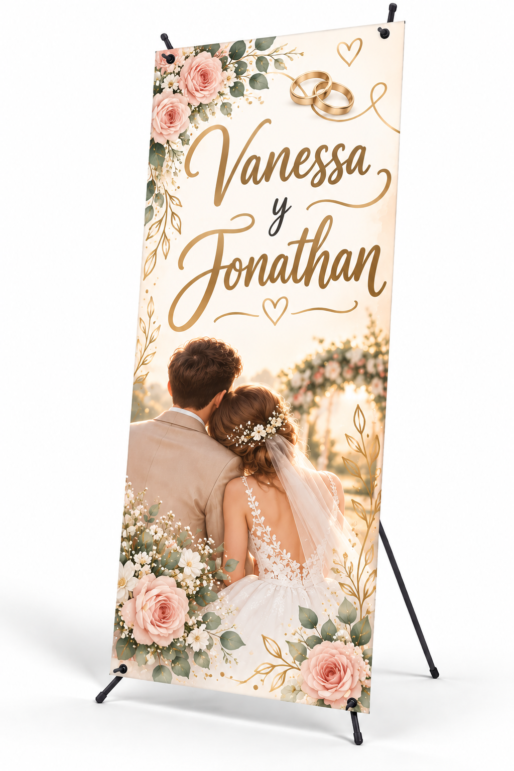 X-Banner Personalizado para Bodas, Comuniones y Eventos