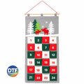 Calendario de adviento personalizable 41x80cm