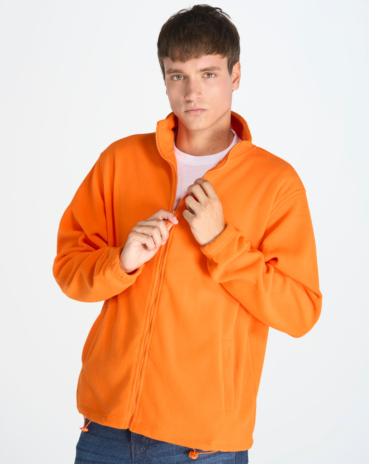 Forro Polar de Hombre Personalizable con Cremallera – 300 g/m²